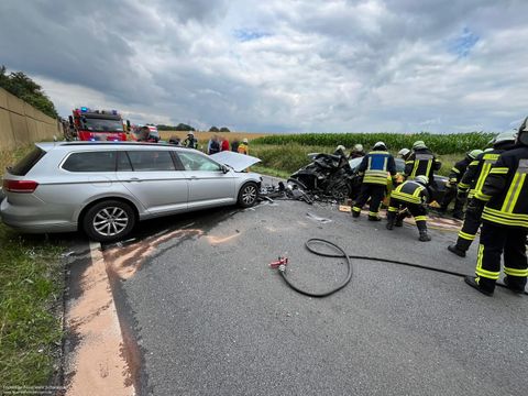 02.07.2024 – Frontalzusammenstoß auf der B293