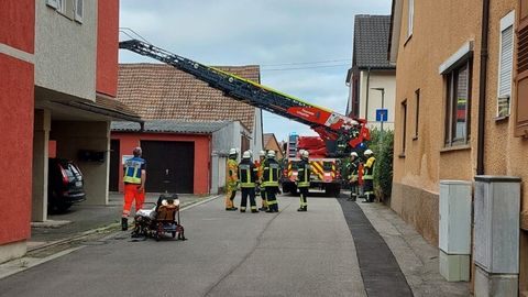 15.08.2024 – Patientin über Drehleiter gerettet