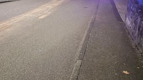 13.10.2025 – Ölspur in der Oststraße (Stetten)