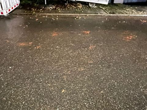 16.11.2025 – Verkehrssicherung nach Absturz von Dachziegeln