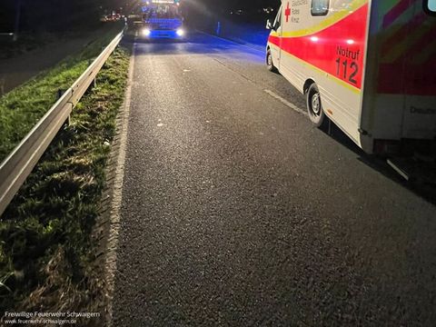 13.11.2025 – Verkehrsabsicherung nach Verkehrsunfall auf K2160