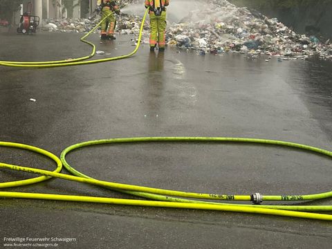 06.05.2026 – Rauchentwichlung in Recyclingbetrieb