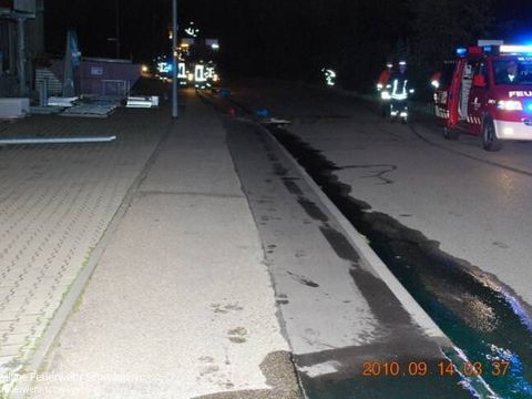 14.09.2010 – Gefahrguteinsatz wegen auslaufendem Kühlmittel