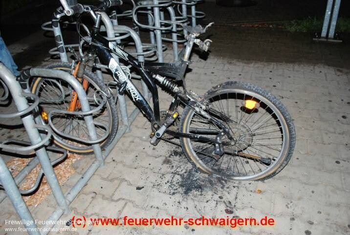 07.08.2011 – Brennendes Fahrrad