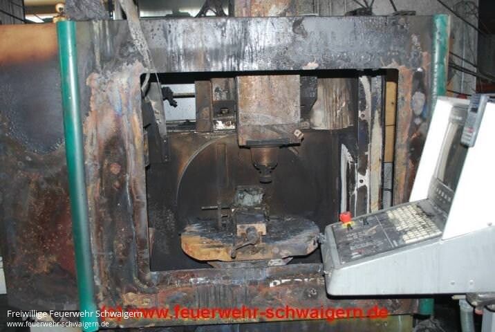 16.05.2012 – Brand einer Fräsmaschine