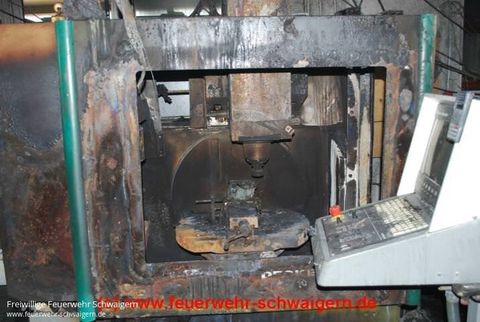16.05.2012 – Brand einer Fräsmaschine