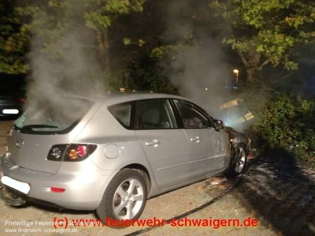08.09.2012 – Totalschaden bei PKW Brand