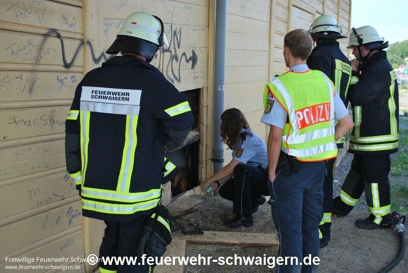 02.08.2014 – Brand am Güterschuppen