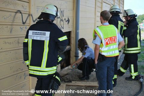 02.08.2014 – Brand am Güterschuppen