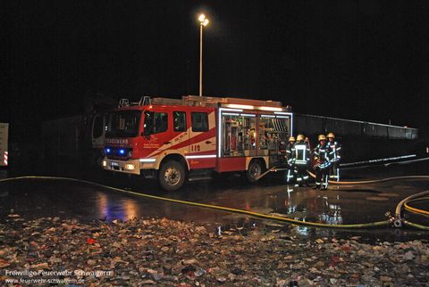 31.03.2016 – Brand in Recyclingfirma