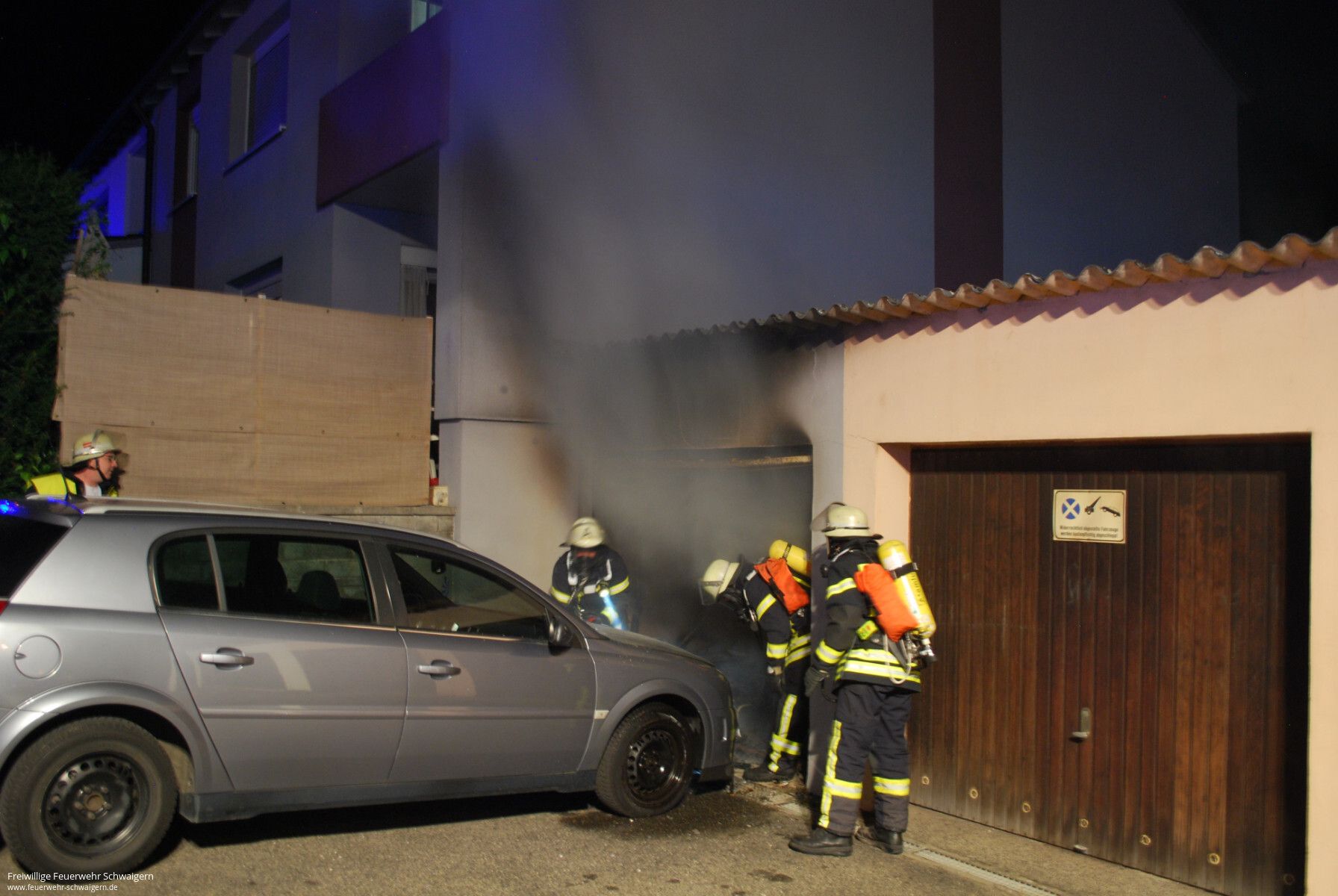 23.08.2017 – Vollbrand einer Garage