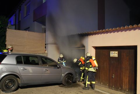 23.08.2017 – Vollbrand einer Garage
