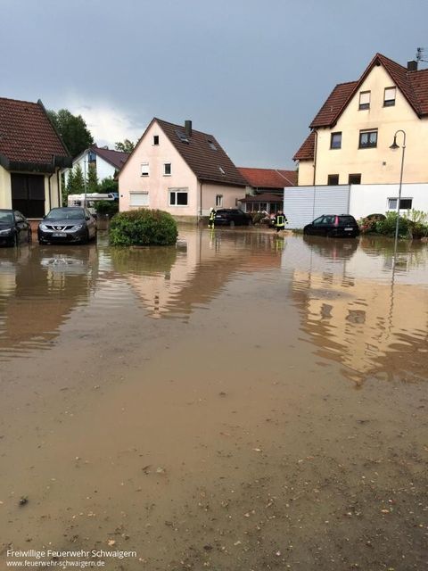 15.07.2018 – Extremer Niederschlag führt zu fast 100 Alarmierungen