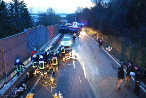 31.01.2019 – Schwerer Verkehrsunfall auf der B293