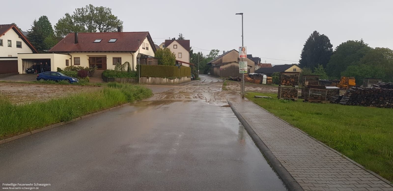 17.05.2019 – Holderbuschweg war verschlammt