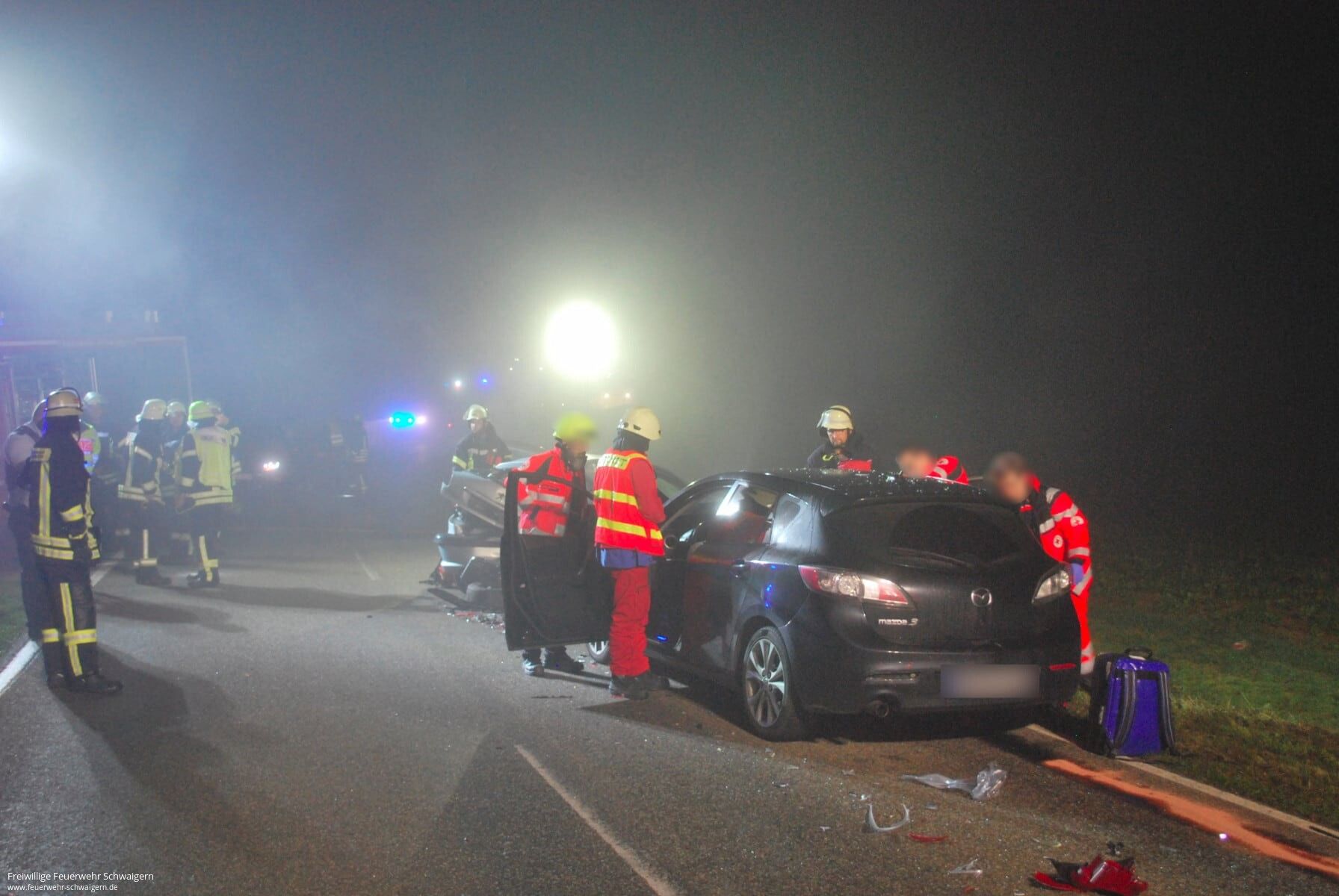 24.10.2019 – Drei Verletzte bei Zusammenstoß