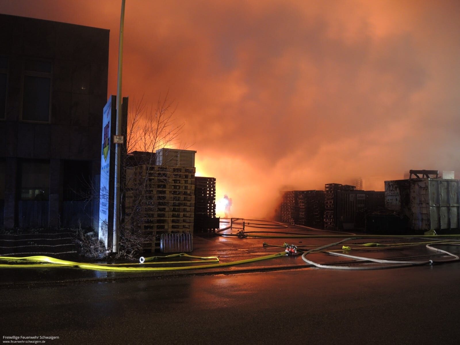 22.01.2020 – Großbrand Industriegebäude
