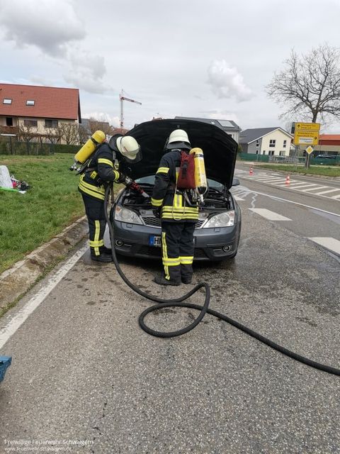 14.03.2020 – PKW Brand in der Kleingartacher Strasse