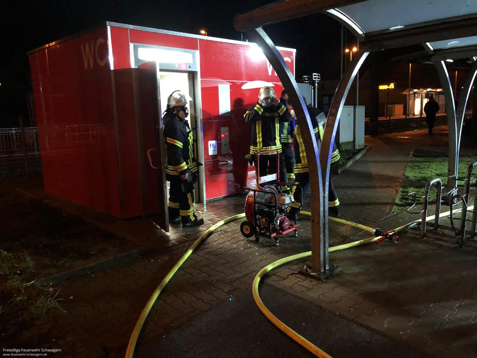 12.01.2021 – Rauchgeruch am Bahnhof Schwaigern