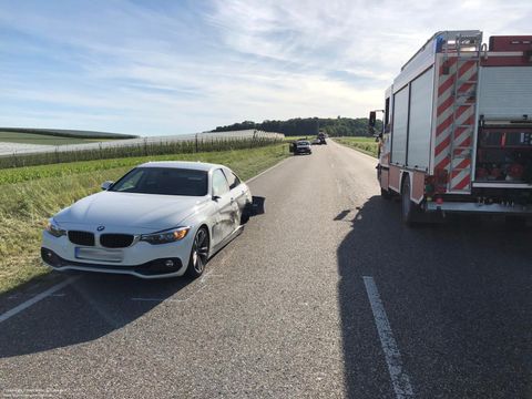 15.06.2021 – Unfall auf B293 mit sechs beteiligten Fahrzeugen
