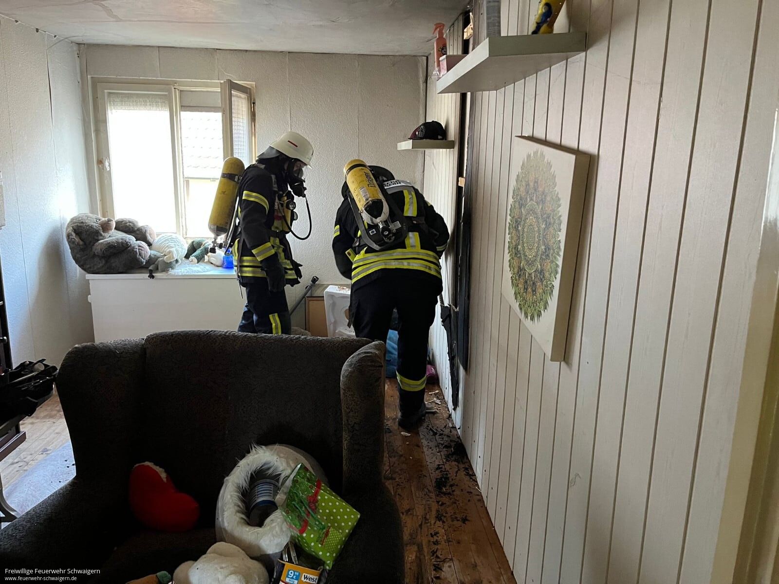 12.02.2022 – Rauchentwicklung in der Lohmühlstraße