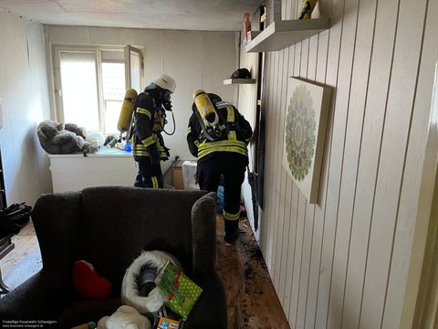 12.02.2022 – Rauchentwicklung in der Lohmühlstraße