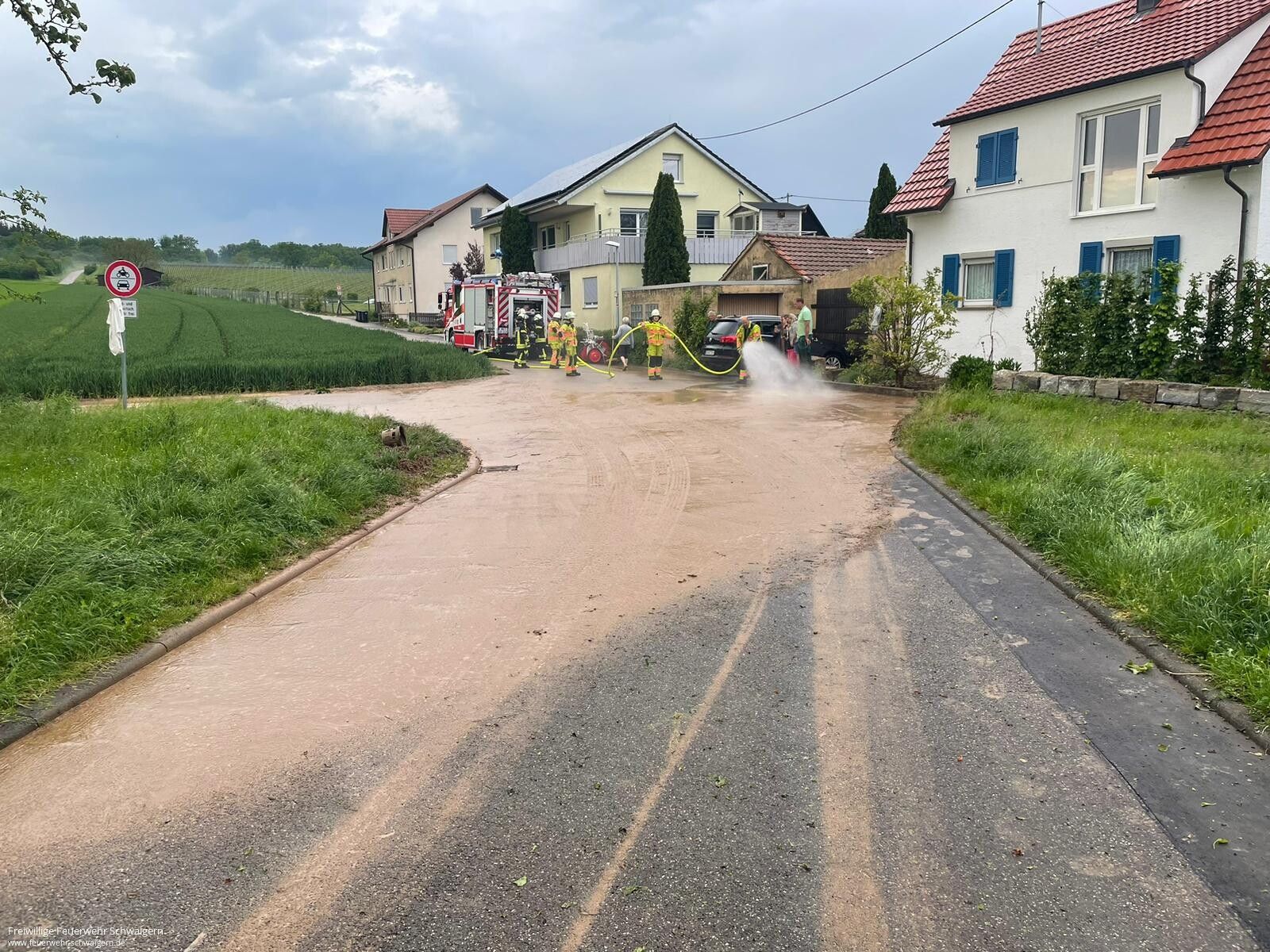 13.05.2024 – Einsätze nach Unwetter in Stetten und Gemmingen