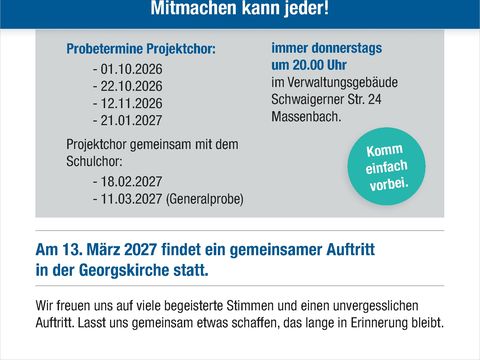 Projektchor Massenbach