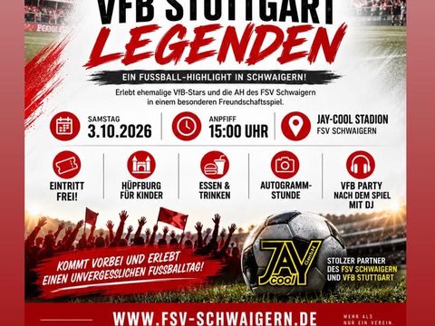 FSV Schwaigern AH - VfB Stuttgart Legenden